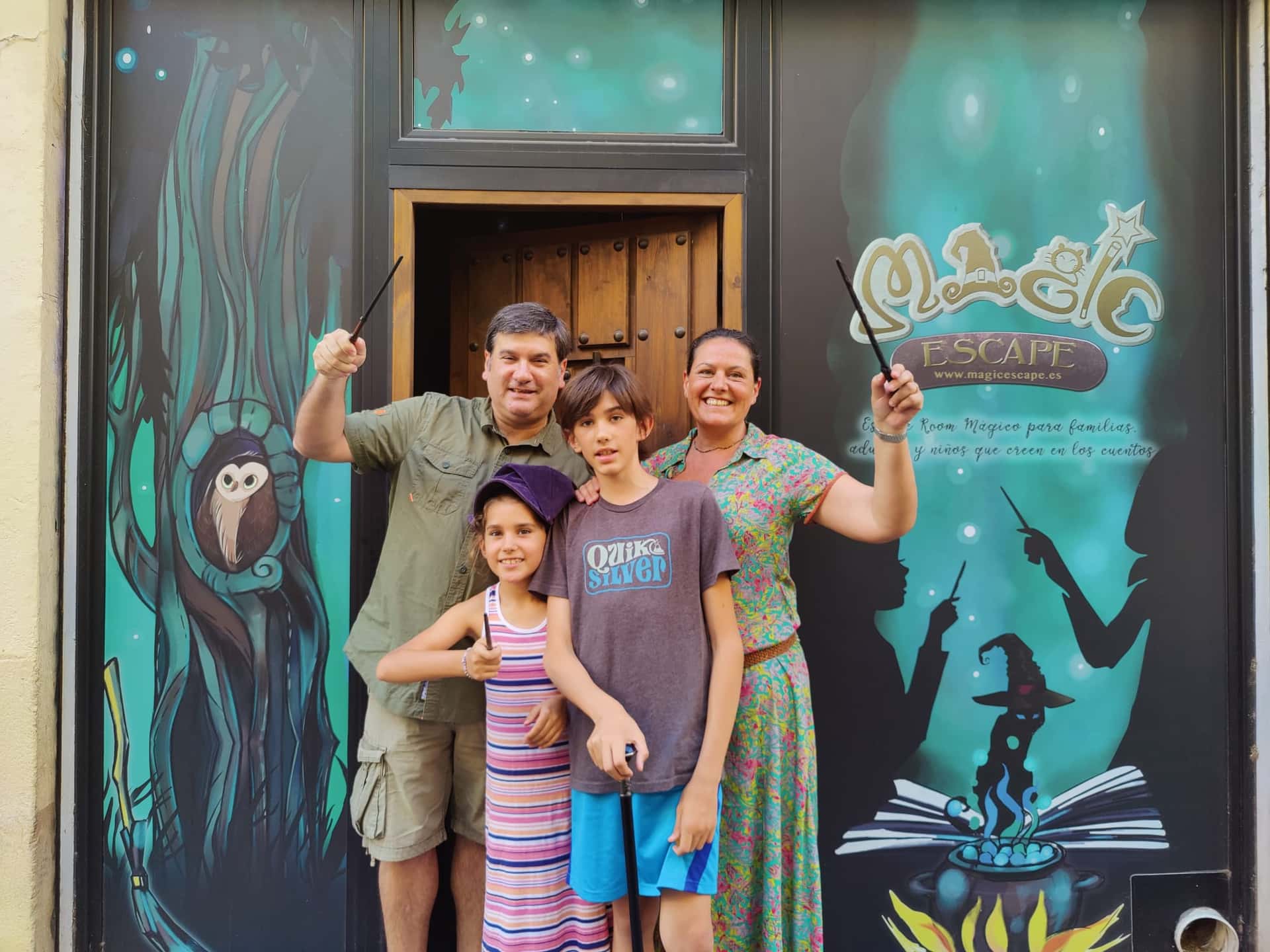 Family escape room in Barcelona